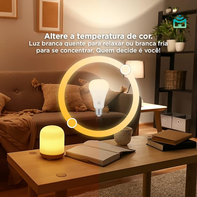 Kit Casa Conectada Positivo Casa Inteligente, 3 Itens (1x Smart Controle Universal, 1x Smart Plug Wi-Fi, 1x Smart Lâmpada Wi-Fi), Bivolt, Compatível com Alexa e Google Assistente